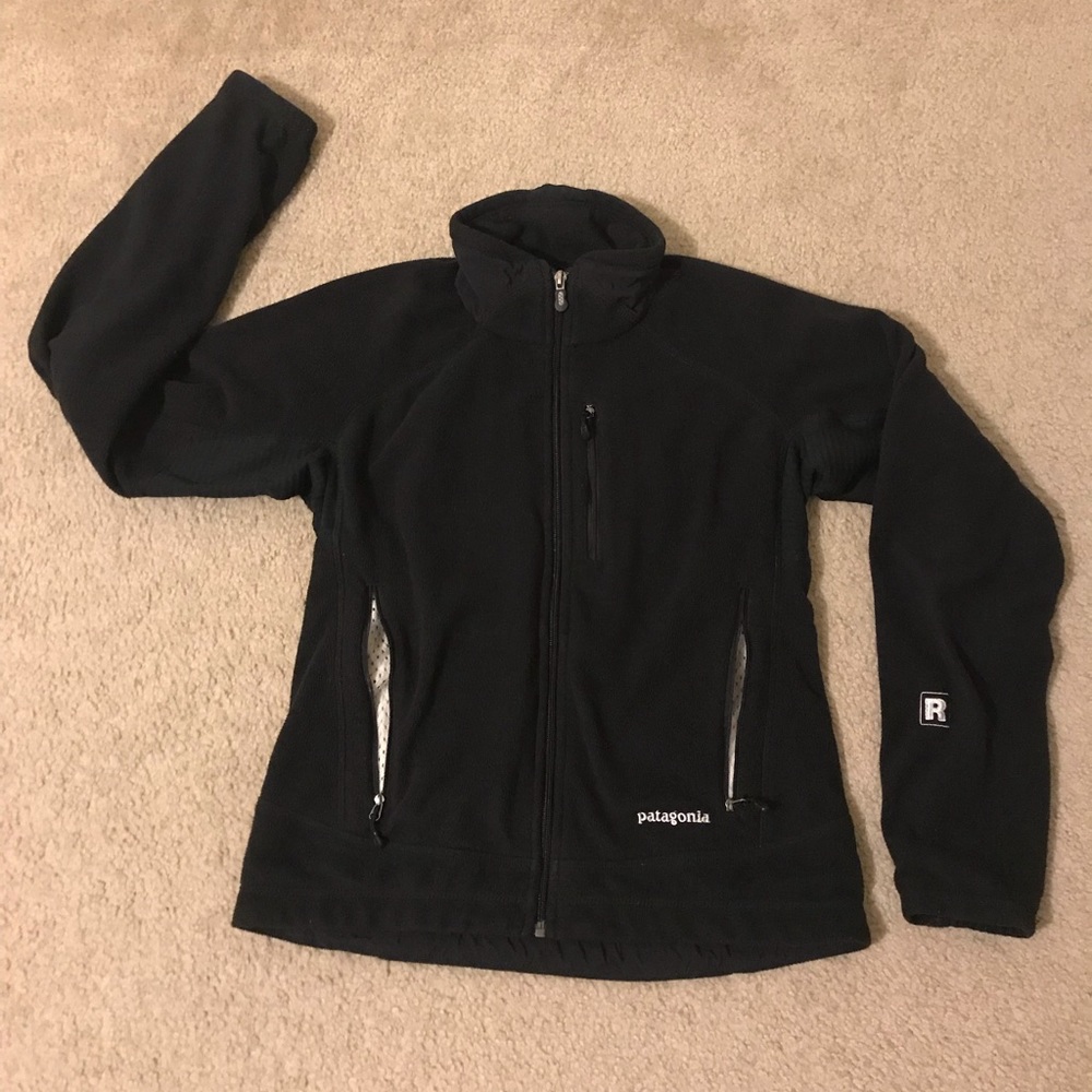 Women’s Patagonia R2 Fleece Jacket Size S Black